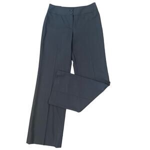 JONES NEW YORK Women’s size 4 Pants Black Muted Gray Pinstripes Modern Fit NWT